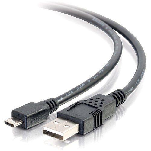 C2G CG27364 USB 2.0 A to Micro-B Cable M/M, 3' (0.9m), Black