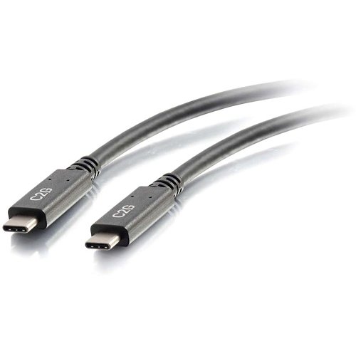 C2G CG28830 USB-C to C 3.1 (Gen 1) Male to Male Cable (3A), 3' (0.9m)
