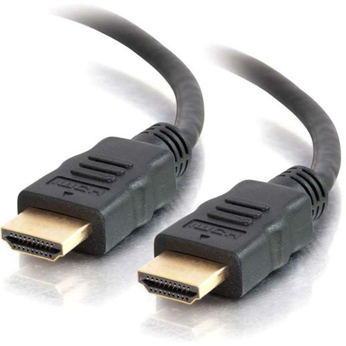 C2G CG42500 High Speed HDMI Cable with Ethernet, 4K 60Hz, 1.6' (0.5m)