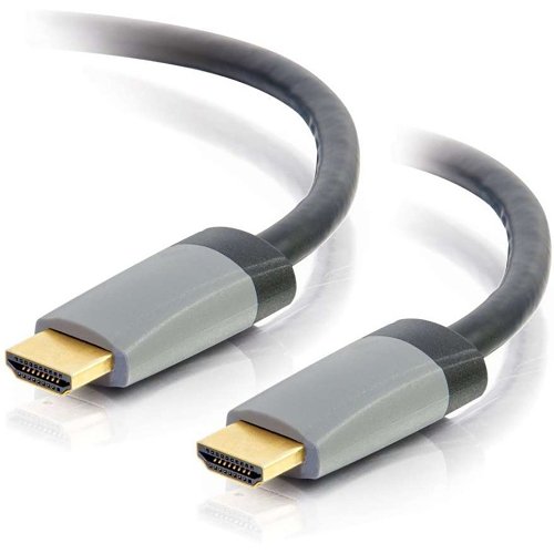 C2G CG50624 Select High Speed HDMI Cable with Ethernet 4K 60Hz, In-Wall CL2-Rated, 1.5' (0.46m)