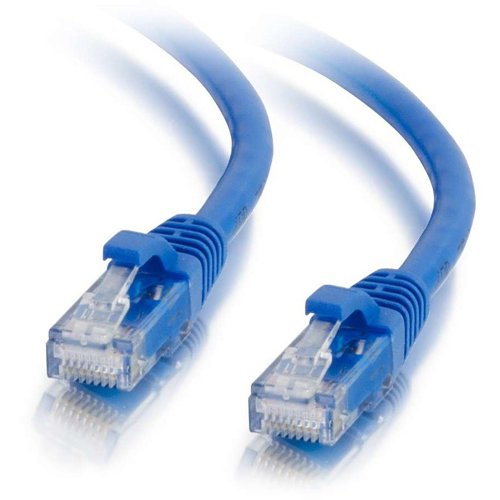 C2G CG50877 CAT6A Snagless Unshielded (UTP) Ethernet Network Patch Cable, 50' (15.2m), Blue