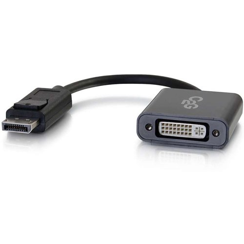 C2G CG54317 DisplayPort to DVI-D Active Adapter Converter, Black