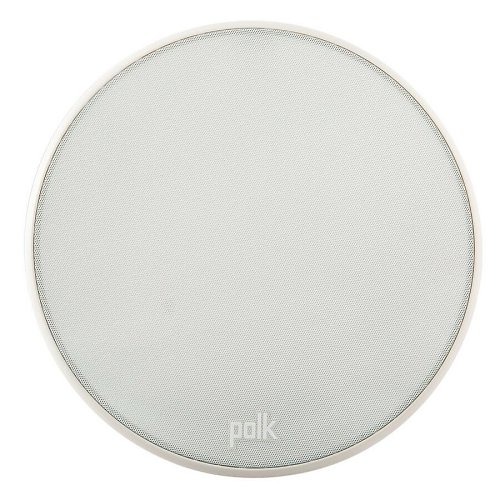Polk V60 Vanishing V Series 6.5" Slim High Performance In-Ceiling Speaker, White