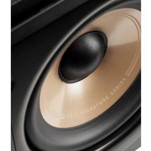 Polk ES30 Signature Elite Series Dedicated Center Channel Loudspeaker for High-Resolution Home Theater Sound, Black