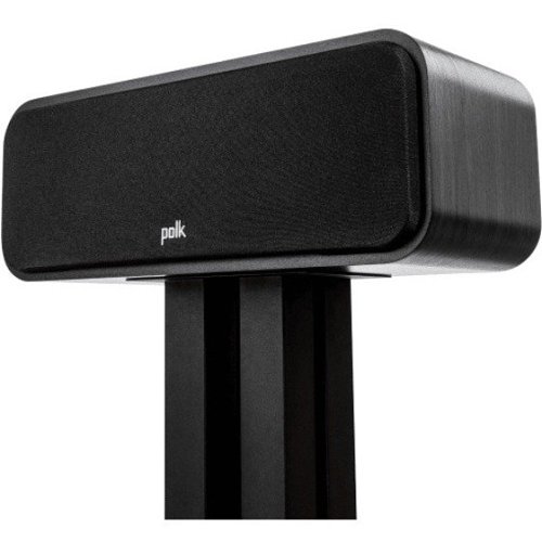 Polk ES30 Signature Elite Series Dedicated Center Channel Loudspeaker for High-Resolution Home Theater Sound, Black