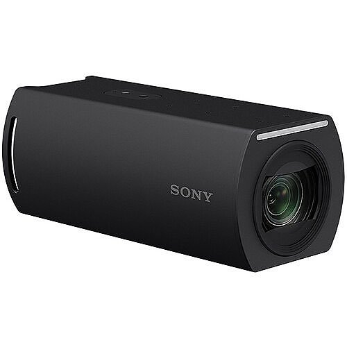 Sony Pro SRG-XB25/N Compact 4K60 Box-Style Remote Camera with 25x Optical Zoom, NDI License Key Code, Black