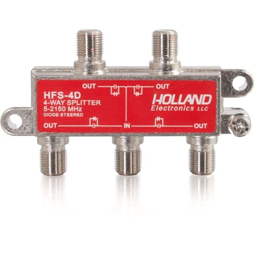 C2G CG41022 High-Frequency 4-Way Splitter