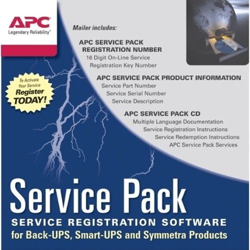 APC WBEXTWAR3YR-SP-04 Service Pack 3 Year Warranty Extension (for new product purchases)