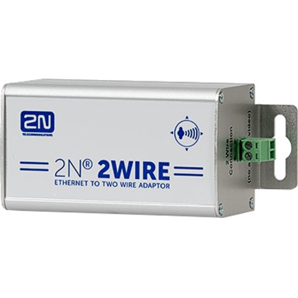 2N 2Wire Convertor Units, 2-Pack, Ethernet Including PoE over 2 Wires