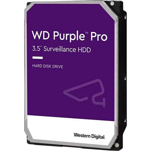 WD WD101PURP Purple Pro 10 TB Hard Drive, 3.5" Internal, SATA (SATA/600), Conventional Magnetic Recording (CMR) Method