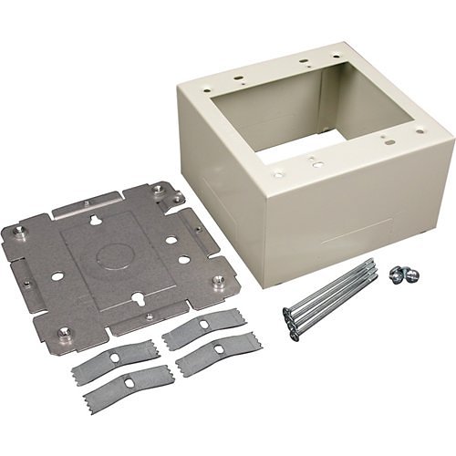 Wiremold V2444-2 Extra Deep Device Box Fitting, 2-Gang
