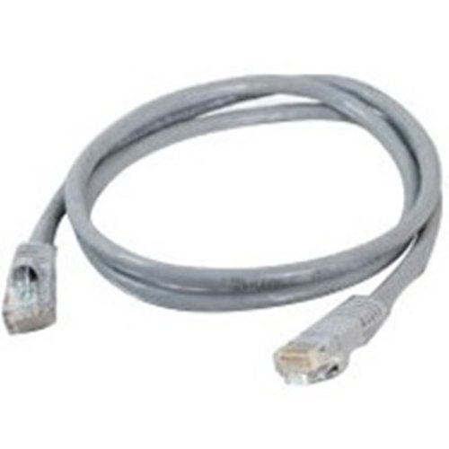Quiktron 570-100-001 Q-Series CAT5e Patch Cord, Booted, 1' (0.3m), Gray