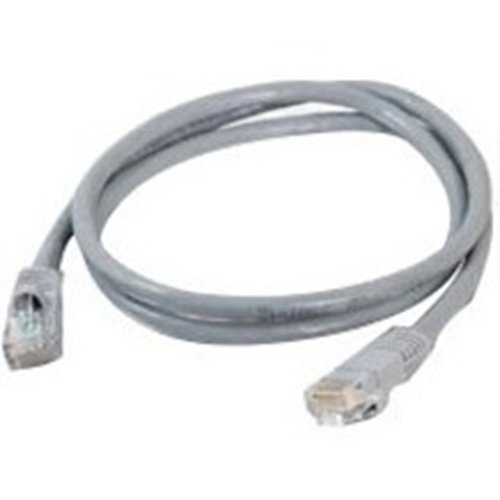 Quiktron 570-100-014 Q-Series CAT5e Patch Cord, Booted, 14' (4.2m), Gray