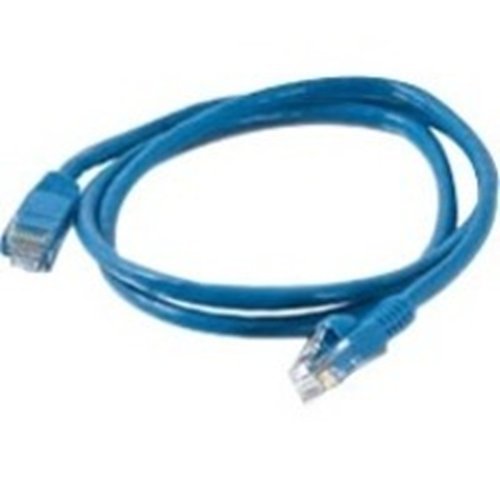 Quiktron 570-110-003 Q-Series CAT5e Patch Cord, Booted, 3' (0.9m), Blue