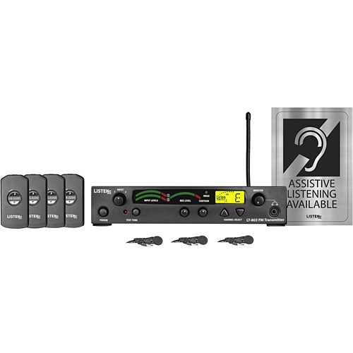 Listen Technologies LP-4VP-072-01 Assistive Listening DSP Value Package, 72 MHz