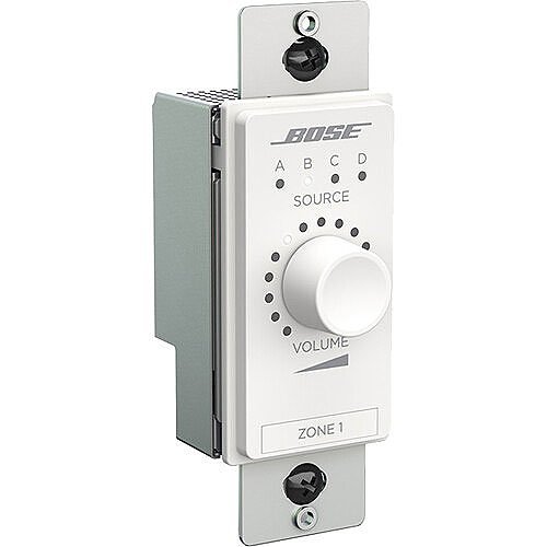 Bose Professional 808930-0210 ControlCenter CC-3D Digital Wall Zone Controller, White