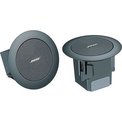 Bose Professional FreeSpace 3 Indoor Flush Mount, Surface Mount Speaker - 12 W RMS - Black