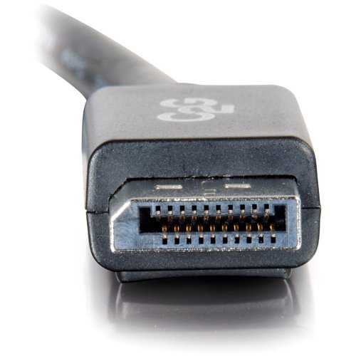 C2G CG54405 DisplayPort Cable with Latches 8K UHD M/M, 35' (10.7m), Black