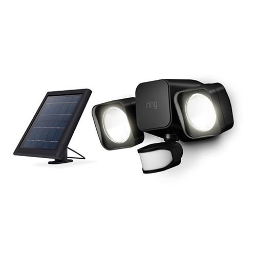 Ring Smart Lighting Solar Floodlight, Wireless, Outdoor, Black (B07YP9VVMM)