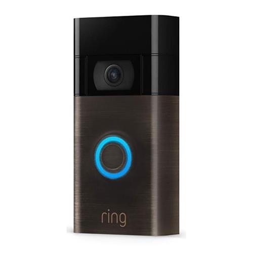 paus Merchandising Aankondiging Ring Video Doorbell, 2nd Generation, Venetian Bronze (8VRASZ-VEN0)