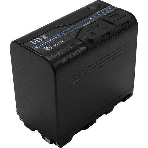 IDX SL-F50 6600mAh Sony L-Series Battery with X-Tap, USB
