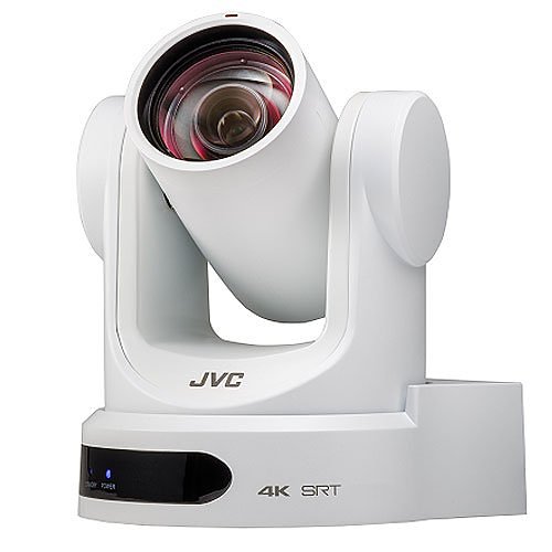 JVC KY-PZ400NWU 4K PTZ Remote Camera with NDI/HX, White