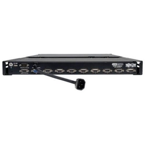 Tripp Lite B040-008-19 NetController 8-Port 1U Rack-Mount Console KVM Switch with  19 in. LCD