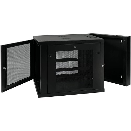 Tripp Lite SRW12US33 SmartRack Server-Depth Wall Mount Small Rack Enclosure with Hinged Back, 32.5" (83cm), 250lb (113.4kg), 12U