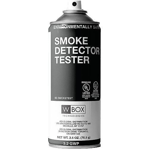 W Box 0E-SMOKETEST Aerosol Smoke Detector Tester