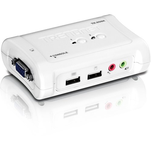 Trendnet 2-Port USB KVM Switch Kit W/ Audio
