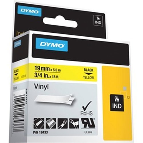 DYMO 18433 Colored Industrial Rhino Vinyl Labels