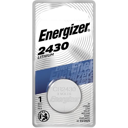 Energizer 2430 Lithium Coin Battery, 1 Pack