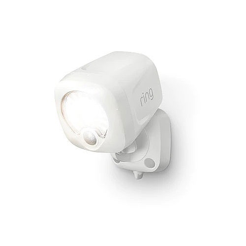 Ring Smart Lighting Spotlight, Wireless, Battery Powered, White (B07KXFVTYL)