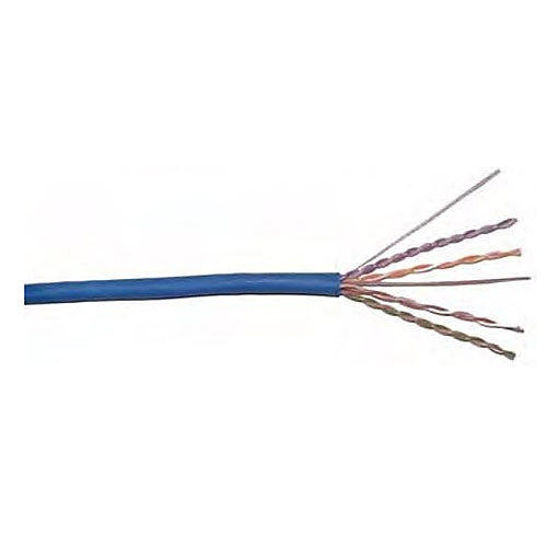 Siemon 9C6P4-E3-06-RXA CAT6 Plenum Cable, 23/4 Solid BC, E3, UTP, CMP, 1000' (304.8m) REELEX, Blue
