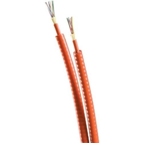 Hitachi Cable 60052-12 Single-Unit Fiber Optic Plenum Cable, 50 UM OM3, Orange