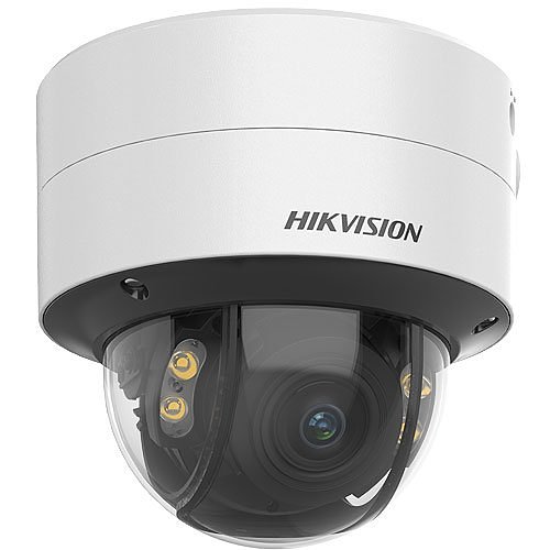 Hikvision DS-2CD2747G2T-LZS ColorVu 4MP Motorized Varifocal Bullet WDR IP Camera, 2.8-12mm Lens