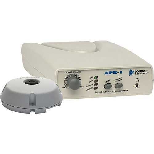 Louroe LE-015 Audio Monitoring 2-Piece Kit, (1) APR-1 Audio Output to DVR, (1) Verifact A Microphone Housing