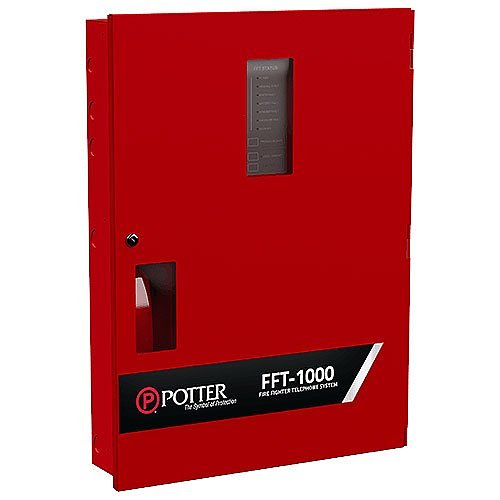 Potter FFT-1000R Fire Fighter's Telephone System, Right Hinge Door