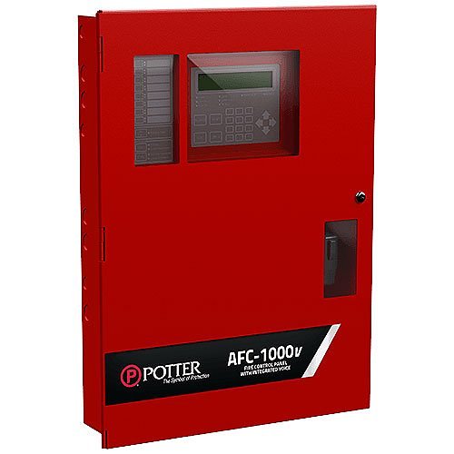 Potter AFC-1000V Addressable Fire Alarm System with Voice Integration