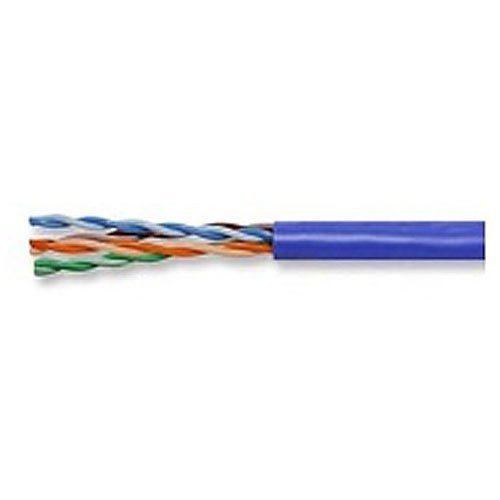 Superior Essex 6H-272-2B 10Gain XP�CAT6A Plenum Cable, 23/4 Solid AC, UTP, CMP, FE, 1000' (304.8m) Reel, Blue