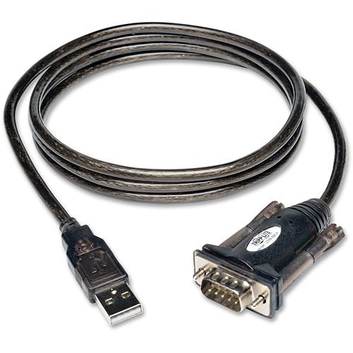 Tripp Lite 5ft USB to Serial Adapter Cable USB-A to DB9 RS-232 M/M