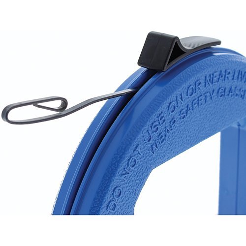 IDEAL 31-010 50 ft Blued-Steel Fish Tape with Formed Hook & Thumb-Winder Case