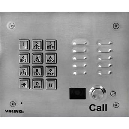 Viking Electronics K-1705-3-EWP Telephone Entry System