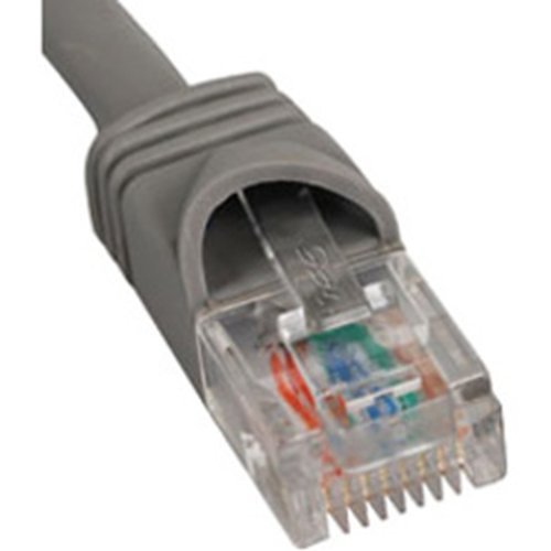 ICC Patch Cord, Cat 6 Molded Boot, Gray