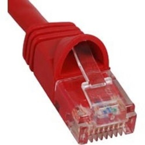 ICC Patch Cord, Cat 6 Molded Boot, Red