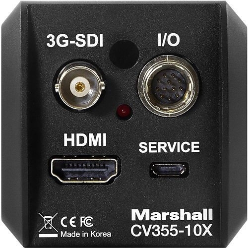 Marshall CV355-10X Compact 10X Camera, 3GSDI and HDMI Outputs