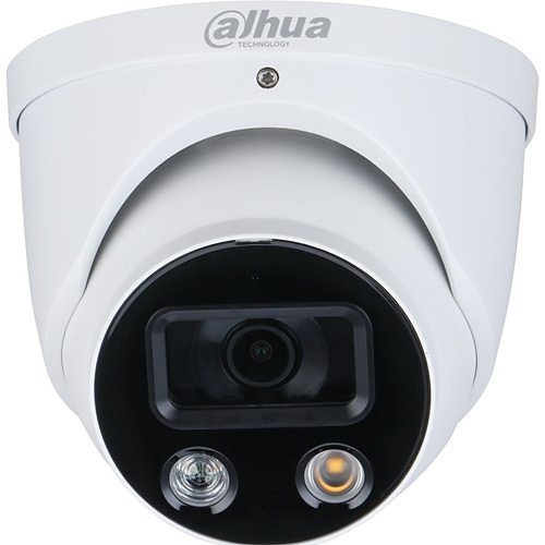 Dahua N43BU82 WizSense 4MP TiOC IR Turret IP Camera with Active Alarm and Analytics, 2.8mm Fixed Lens