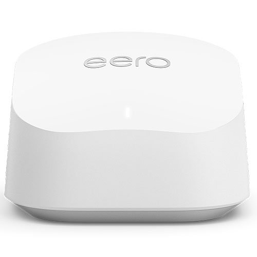 eero 6+ R011111 Dual Band Mesh Wi-Fi 6+ Router, 1 Pack