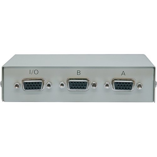 Tripp Lite B112-002-R 2-Port Manual VGA/SVGA Video Switch (3x HD15F), HD15 Push-Button Switch