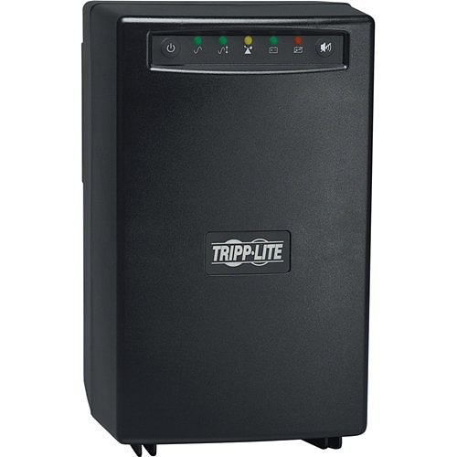 Tripp Lite SMART1500 SmartPro Line Interactive UPS with LCD Display, 900W, 120V, 1500VA, 8-Outlet, 2U